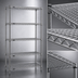 Thumbnail image #3 for Eagle Red-i-Pak 5-Tier Wire Shelving Unit, 36W x 24D x 63H, Stationary, Pewter Gray Epoxy