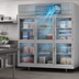 Thumbnail image #4 for Victory UltraSpec Three-Section Reach-In Freezer with 6 Half-Height Glass Doors, 70.1 Cu. Ft., Self-Contained Top-Mounted Refrigeration
