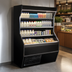Thumbnail image #3 for Howard-McCray 32E Series 50-Inch Open Front Dairy Merchandiser, Remote Refrigeration, Black, LED Lighting