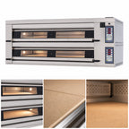 Thumbnail image #3 for Doyon Baking Equipment (Middleby) Artisan 3T2 Double-Deck Electric Deck Oven, Stone Hearth, Programmable Controls, Steam Injection