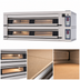 Thumbnail image #3 for Artisan Stone Double-Deck Electric Deck Oven, 3-Pan Capacity Per Deck