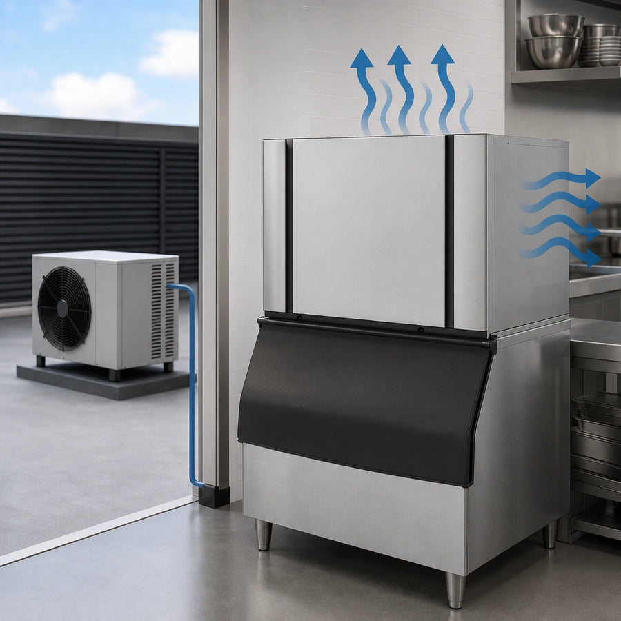 Remote-Cooled, Air-Cooled Design