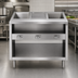 Thumbnail image #3 for Dinex ServeXpress 3-Well Stationary Hot Food Counter with Semi-Enclosed Base