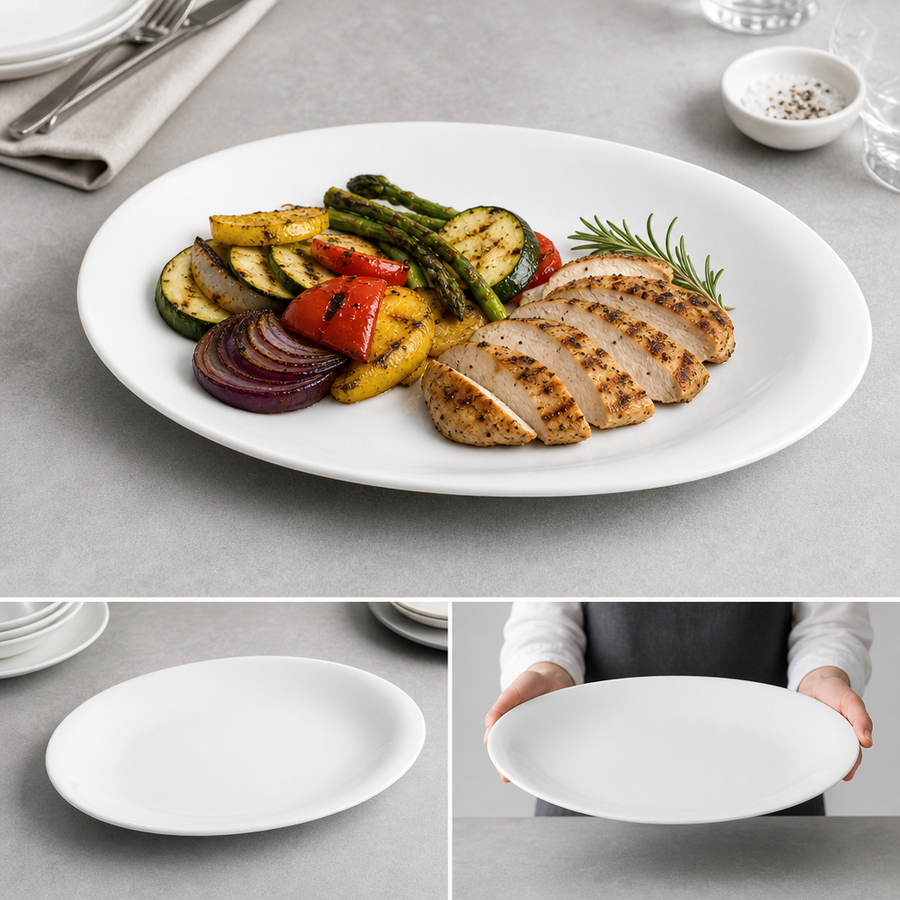 14-Inch Oval Format