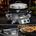 Thumbnail image #4 for Evo Professional Outdoor Propane Countertop Griddle Cooking Station with 30-Inch Round Seasoned Steel Surface