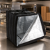 Thumbnail image #3 for Deluxe Heavy-Duty Insulated Pizza Delivery Bag, 19 x 19 x 27 Inch, Black, Holds Up to 10 Boxes