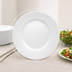 Thumbnail image #3 for Corelle Essentials Wide Rim Vitrelle Glass Salad Plate, Round, 8-1/2 Inch, White, Case of 24
