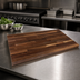 Thumbnail image #3 for Boos Block American Black Walnut Blended Edge Grain Kitchen Countertop, 48 x 25 x 1-1/2 Inch, Varnique Finish