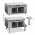 Thumbnail image #3 for RATIONAL Height-Adjustable Equipment Stand with Pull-Out Shelves and 12 x 20 Pan Rails for Size 2-S