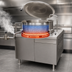 Thumbnail image #3 for Crown DMS-60 60 Gallon Stationary Direct Steam 2/3 Jacketed Kettle