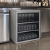 Thumbnail image #3 for Glastender Back Bar Glass Storage Cabinet, Open Front, 24-Inch Wide, Stainless Steel, 3 Adjustable Shelves