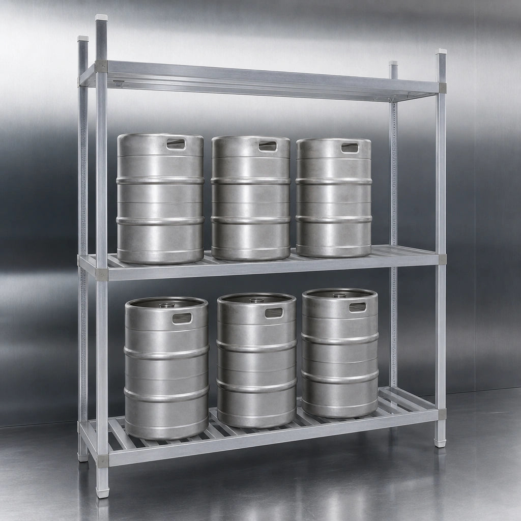 6-Keg Capacity