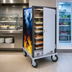 Thumbnail image #3 for Fire-N-IceCube Mobile Hot & Cold Insulated Pan Rack Cabinet, 3/4 Height