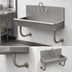 Thumbnail image #3 for Advance Tabco 40-Inch Wall Mounted ADA Service Sink with Faucet and Wrist Blade Handles