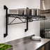 Thumbnail image #3 for Quantum Cantilever Single Shelf Wall-Mount Wire Shelving Kit, 30