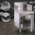 Thumbnail image #3 for Perlick Top Shelf 24-Inch Stainless Steel Commercial POS Cabinet with 10-Inch Backsplash