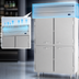 Thumbnail image #3 for Beverage-Air P Series Two-Section Top-Mount Reach-In Freezer with 4 Half-Solid Doors, 44.57 Cu. Ft.