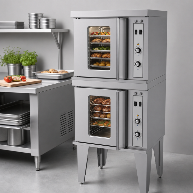 Product image #3 for Garland Master Series Half-Size Double-Deck Electric Convection Oven