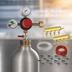 Thumbnail image #3 for Krowne 8-Faucet Draft Beer Kit with CO2 Tank Mount, Manifolds, and Sankey Keg Taps