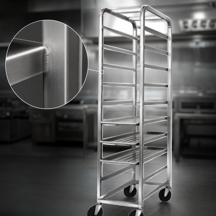 All-Welded Stainless Steel Construction
