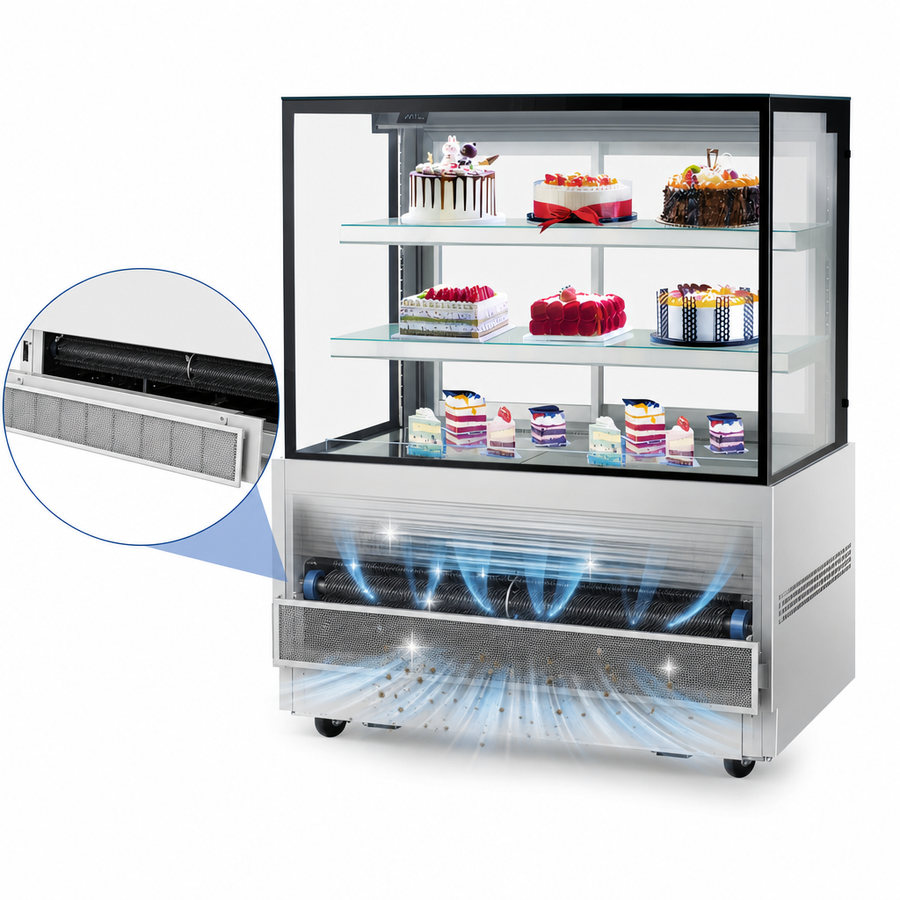 Patented Self-Cleaning Condenser