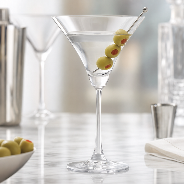 Product image #3 for Matera 9.5 oz Clear Stemmed Cocktail/Martini Glass