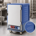 Thumbnail image #3 for Metro C5 3 Series Half-Height Moisture Heated Holding and Proofing Cabinet with Blue Insulation Armour, Solid Door, and Fixed Wire Slides