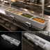 Thumbnail image #3 for Hatco Drop-In Modular Slim Heated Well with Drains and Auto-Fill, 2 Full-Size Pan Capacity