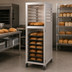 Thumbnail image #3 for NU-VU Full-Height Non-Insulated Aluminum Bread Cabinet on Casters