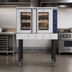 Thumbnail image #4 for KoolMore Full-Size Single-Deck Liquid Propane Commercial Convection Oven with Dual Glass Doors