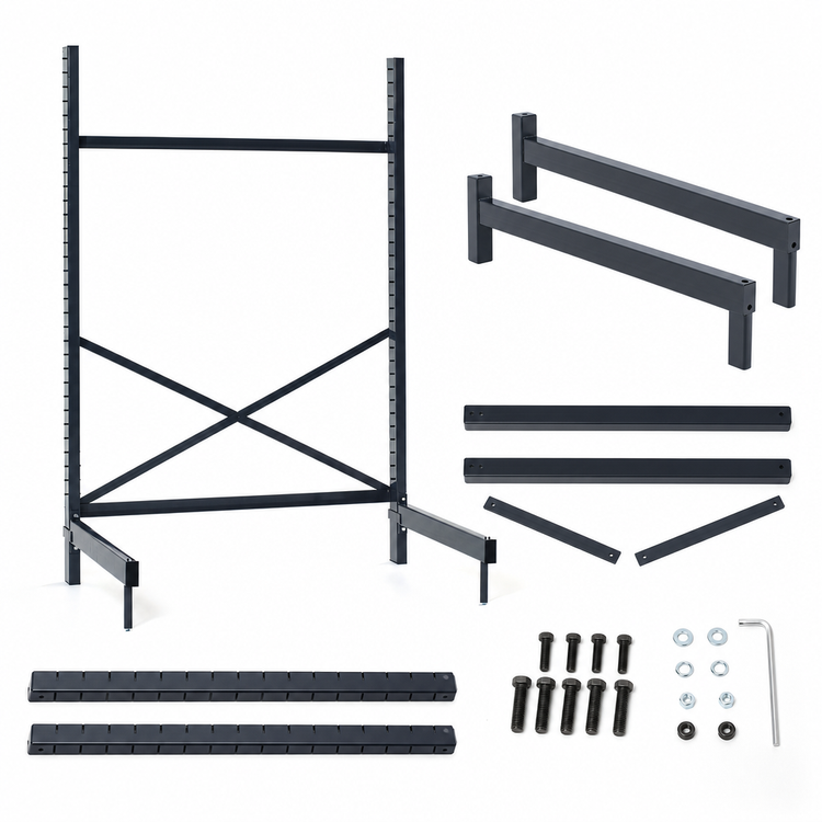 Product image #3 for Metro SmartLever Stationary Cantilevered Shelving Starter Kit for 36 Inch Wide x 24 Inch Deep Shelves