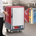 Thumbnail image #3 for Metro C5 3 Series Half-Height Mobile Heated Holding and Proofing Cabinet with Solid Door and Lip Load Slides