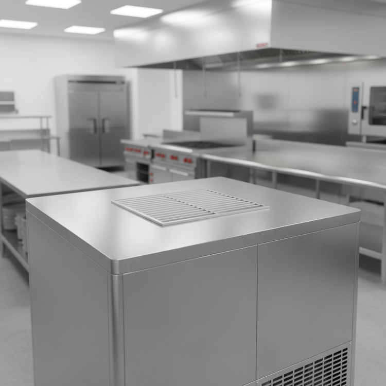 Product image #2 for Continental Refrigerator 2FNSSHD Two-Section Standard Depth Reach-In Freezer with Half Solid Doors