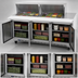 Thumbnail image #4 for Beverage-Air 72-Inch Mega Top Refrigerated Sandwich Prep Table, 3 Doors, 24-Pan Capacity