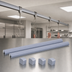 Thumbnail image #3 for Quantum 192-Inch High Aluminum Overhead Track Kit with (2) 16-Foot Tracks and (4) End Plates
