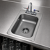 Thumbnail image #3 for Advance Tabco Special Value Series Drop-In Bar Hand Sink with Gooseneck Faucet, 1 Compartment, Stainless Steel