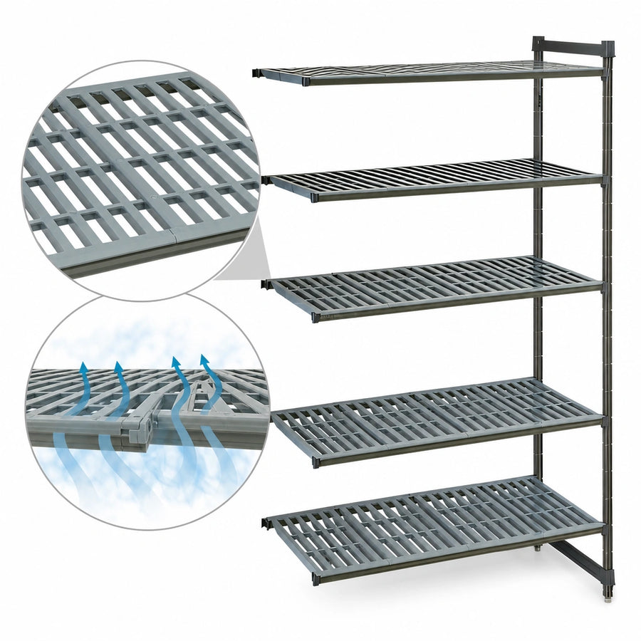 Vented Shelf Plates