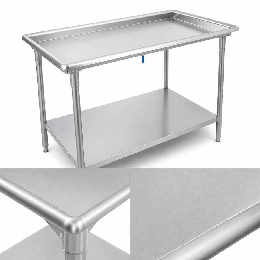 16-Gauge Type 300 Stainless Steel Top