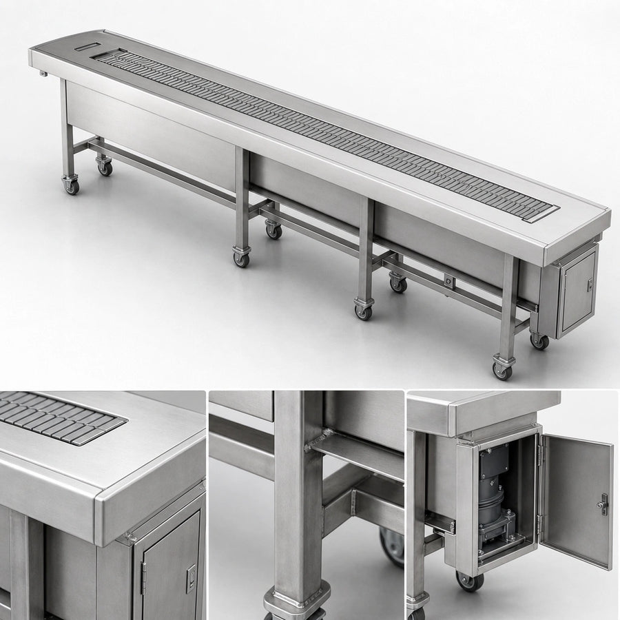 Heavy-Duty Stainless Steel Construction