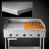 Thumbnail image #3 for Supreme JGT-2472-F 72-Inch Gas Floor Model Griddle with Thermostatic Controls