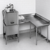Thumbnail image #3 for Right-Hand Corner Clean Dishtable, 48-Inch Machine-to-Corner, 60-Inch Corner-to-End, 16/430 Stainless Steel