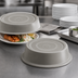Thumbnail image #4 for Cambro Versa Camcover Round Fiberglass Plate Cover, 12-1/4 Inch Inside Diameter, Without Vent Hole, Granite Gray