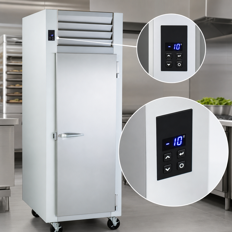 Product image #3 for Traulsen Spec-Line R Series Remote Reach-In Freezer, 26-Inch Wide, One Section, Narrow Full-Height Solid Door