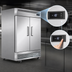 Thumbnail image #4 for Juneau 54-Inch Two-Section Reach-In Freezer, Bottom-Mount Self-Contained, 39.4 Cu. Ft., Stainless Steel, 115V