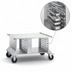 Thumbnail image #3 for RATIONAL MobilityLine Stand II Mobile Equipment Stand with 14 Support Rails for iCombi 6- and 10-Full Size Classic/Pro
