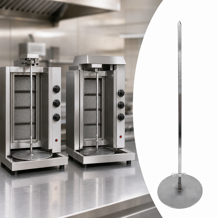 Product image #3 for Visvardis Replacement Spit for DG8A and DE3A Gyro Machines