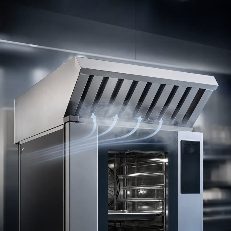 Product image #3 for UNOX ChefTop MIND.Maps Plus Ventless Steam Condensing Hood