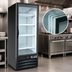 Thumbnail image #3 for Kool-It One-Section Glass Door Freezer Merchandiser with Right-Hinged Triple-Pane Door, 18