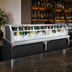 Thumbnail image #3 for Glastender GDU-12X102 102-Inch Wide, 12-Inch Deep Back Bar Glass Ice Display Unit