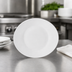 Thumbnail image #3 for Winco Brechia 13-Inch Oval Coupe Porcelain Platter, White